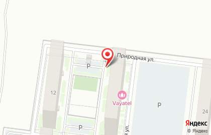 Продуктовый магазин Дворик на Природной улице на карте