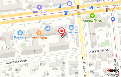 КП Вивас на Ставропольской улице на карте