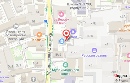 Popravy на Третьяковской на карте