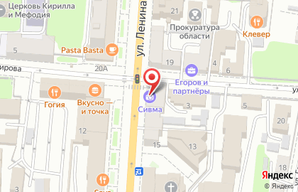 Центр фото и печати Сивма в Центральном районе на карте