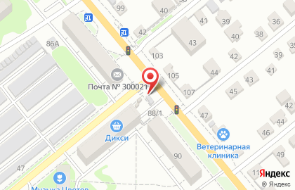 Киоск фастфудной продукции в Пролетарском районе на карте