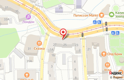 Магазин женской одежды Kokka в Центральном районе на карте