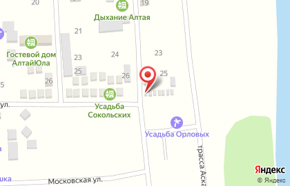 База отдыха Усадьба Орловых на карте
