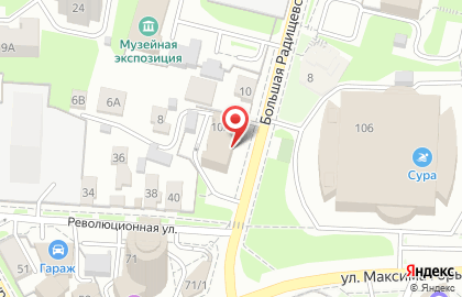 Оценочная компания Эксперт-Пенза в Ленинском районе на карте