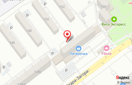 Кураж на улице Стара Загора на карте