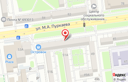 ЗАО Заречное на карте