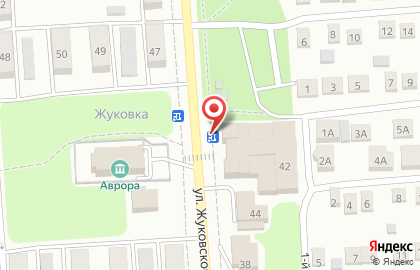 Надежда на улице Жуковского на карте