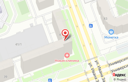 Хостел №1 на Университетской улице на карте