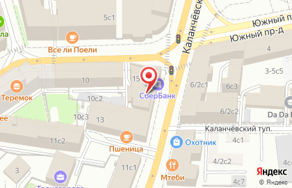 Принт-Делюкс на Каланчёвской улице на карте