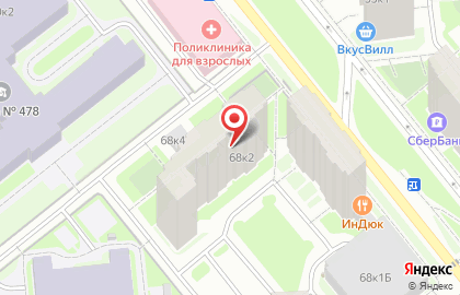 Частный детский сад Радуга в Красногвардейском районе на карте