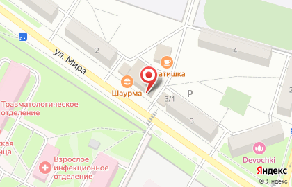 Салон-парикмахерская ЭкономЧик! на улице Мира на карте
