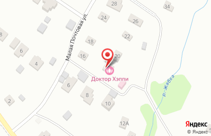 Студия профессионального массажа и ЛФК Доктор Хэппи на Малой Почтовой улице, 14 в Чехове на карте