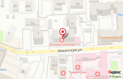 Центр в Костроме на карте