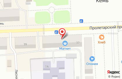 Супермаркет Дикси на Пролетарском проспекте на карте