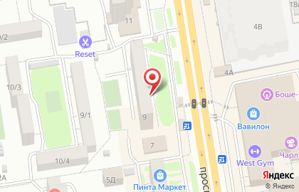 Аптека Юг Фарма на проспекте Космонавтов, 9 на карте