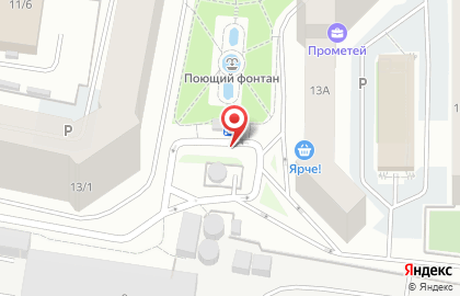 Магазин по продаже овощей и фруктов в Якутске на карте