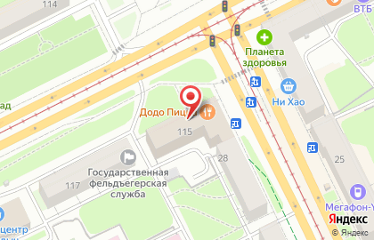 Супермаркет Пятёрочка в Мотовилихинском районе на карте