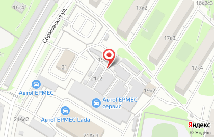 Гаражный кооператив Бермуты на карте