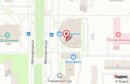 Магазин разливного пива Live Beer на Московской улице на карте