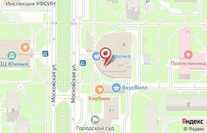 Фирменный магазин Ермолино на Московской улице на карте