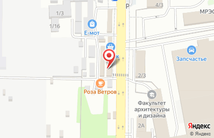 Автомагазин на улице им. Лизы Чайкиной на карте