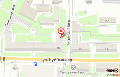 Мебельный магазин Алексамебель в Куйбышевском районе на карте