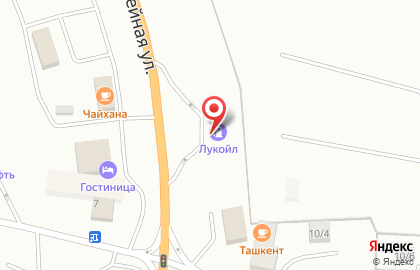 ЛУКОЙЛ-Уралнефтепродукт на Шоссейной улице на карте