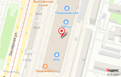 Магазин кондитерских изделий Де`Крендель`е на Заозёрной улице на карте