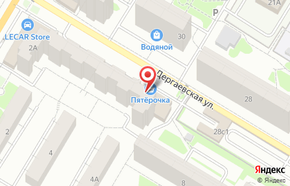 Супермаркет Пятёрочка в Москве на карте