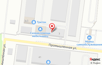 ООО Антей на Промышленной улице на карте
