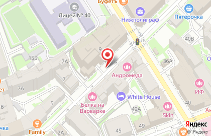 ООО ВолгаСтрой-НН на Варварской улице на карте