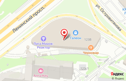 TEZ TOUR на Тропарёво на карте