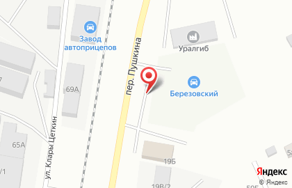 Шиномонтажная мастерская на улице Орджоникидзе на карте