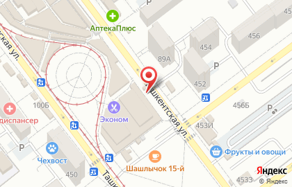 Мастерская по изготовлению ключей на улице Карла Маркса на карте