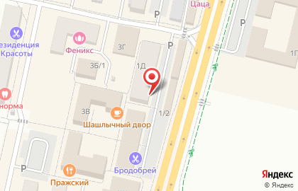 Салон штор Мечта на ​Пражском бульваре на карте