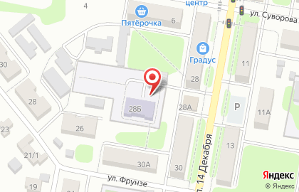 Детский сад №18, общеразвивающего вида в Узловой на карте