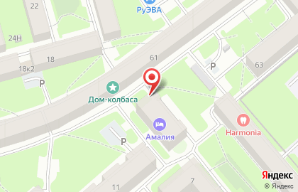 Магазин горящих путевок на улице Полярников на карте