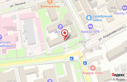 Санаторий Истокъ на карте