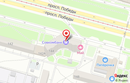 Банкомат Совкомбанк в Вологде на карте