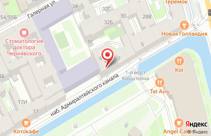 Детский сад №53 Адмиралтейского района на метро Василеостровская на карте