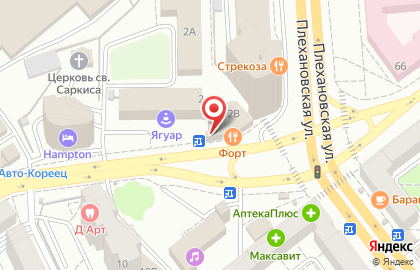 Столовая Два рубля на Донбасской улице на карте