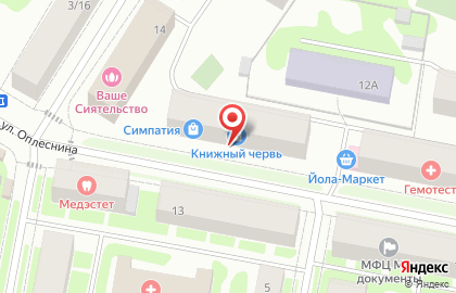 Магазин Любавушка в Сыктывкаре на карте