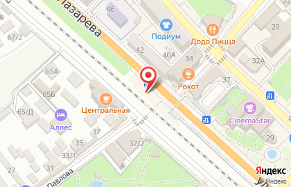 Салон связи Евросеть в Лазаревском районе на карте