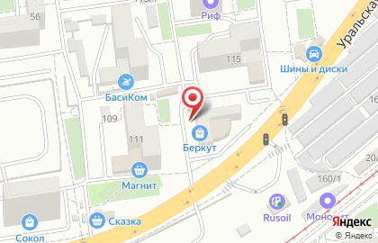 Компания по продаже меловых досок и маркеров Mel-tek на Уральской улице на карте
