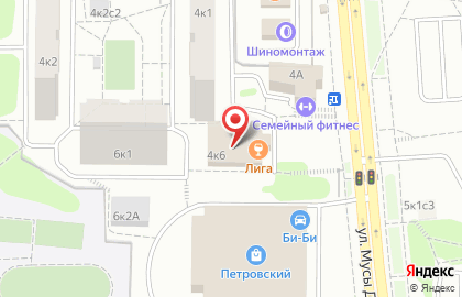 Московский центр МРТ на улице Мусы Джалиля на карте