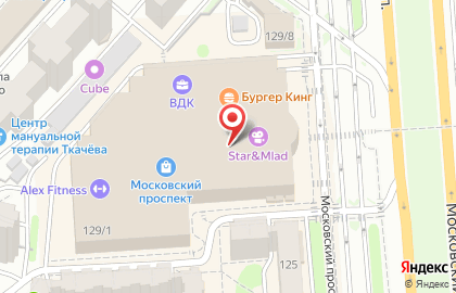 Магазин Музыкант в Коминтерновском районе на карте