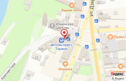 Союз ломбардов в Торжке на карте