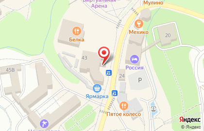Торговый центр Глобус на улице Славского на карте