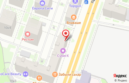 Интерьерный салон американской мебели Decorum в Петроградском районе на карте