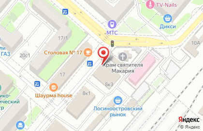 Магазин рыбной продукции в Москве на карте